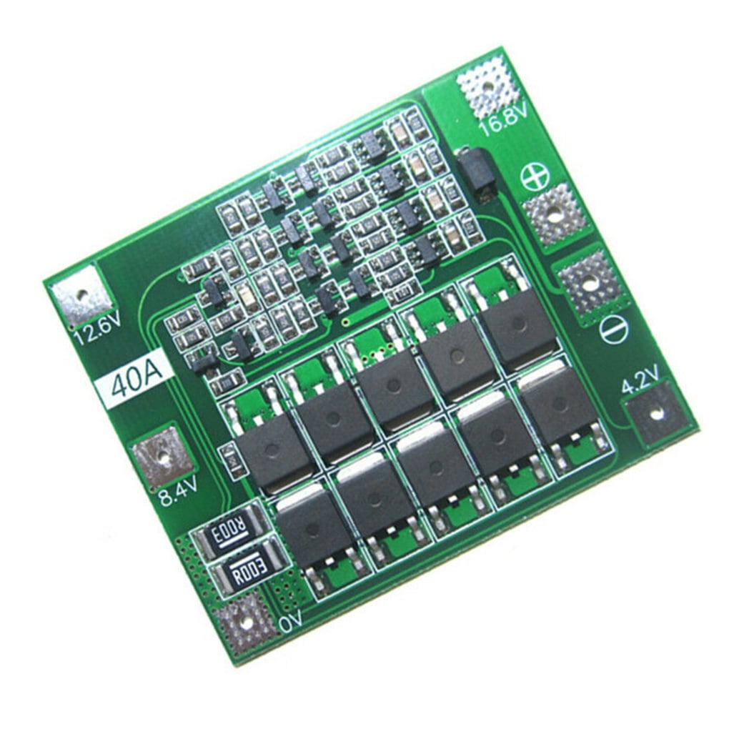 4S 16.8V 40A Lithium Battery Protection Board Li-on Battery Charger Module #EB 