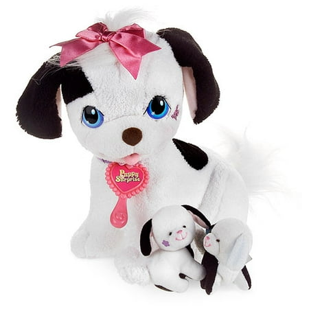 Puppy Surprise: Black-and-White Spotted