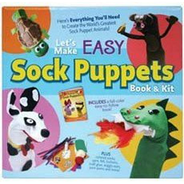 Let's Make Easy Sock Puppets Book & Kit