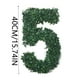 thumbnail image 3 of 2025 Placa para puerta verde de graduación - Material PU, tamaño 40 cm - para casa/dormitorio, decoración de la temporada de graduación, a prueba de sol y fácil de instalar, 3 of 4