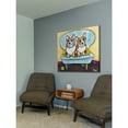 thumbnail image 4 of Marmont Hill "Corgi's In Chai" by Tori Campisi Painting Print on Canvas, 4 of 5