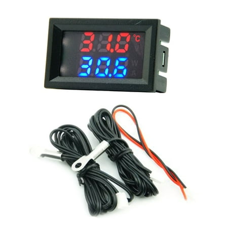 

ZOYONE 4-28V Digital Thermometer Temperature Sensor Test Voltage Meter -50℃-120℃