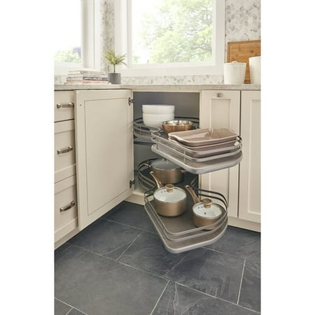 Rev A Shelf Blind Corner Cabinet Organizer Walmart Com