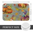 thumbnail image 2 of Vsdgher Gnomes With Pumpkins Flannel Anti-Slip Floor Mat Comfort Mat Outdoor Rug, Indoor Outdoor Rugs for Home, Office, Laundry 16''x24''in, 2 of 7