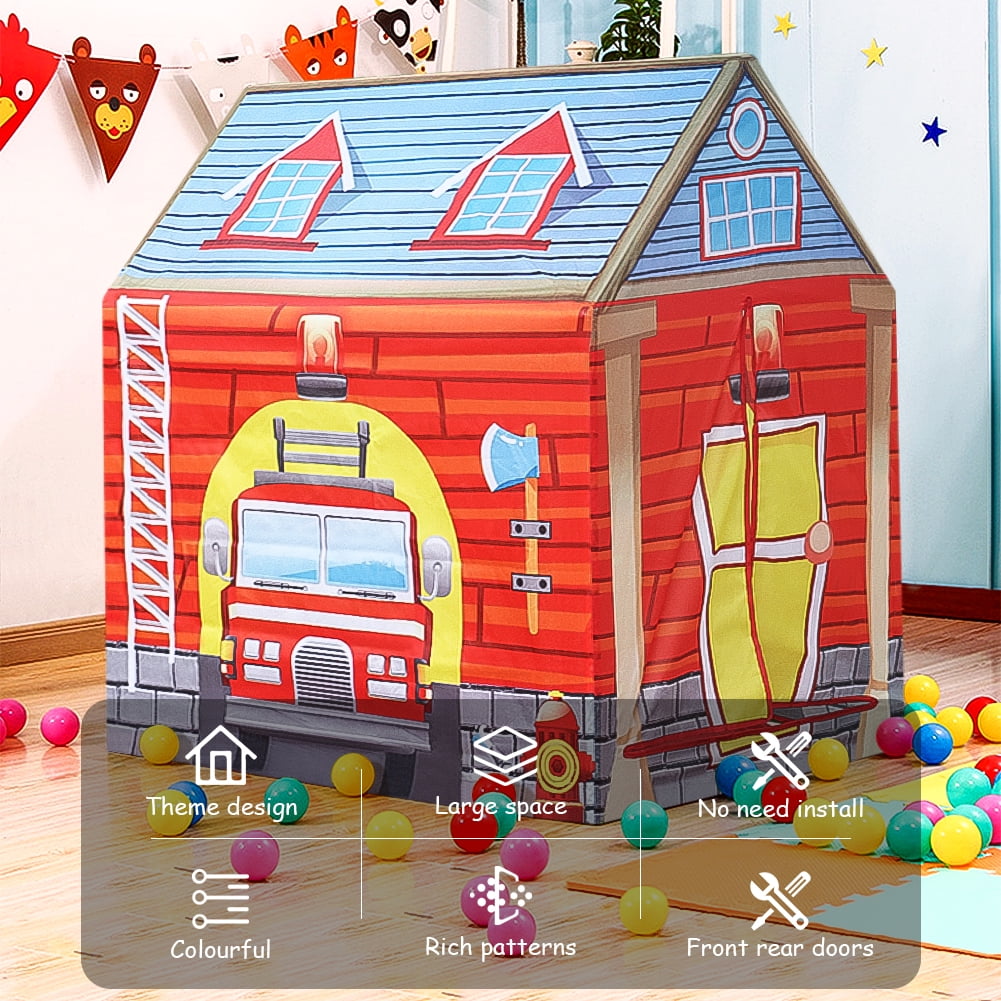 Kepooman Play Tent for Kids, Indoor Playhouse Tents with Lifelike House Design, Birthday and Christmas Toy Gift for 3, 4, 5 and 6 Year Old Children Kepooman Play Tent for Kids, Indoor Playhouse Tents with Lifelike House Design, Birthday and Christmas Toy Gift for 3, 4, 5 and 6 Year Old Children