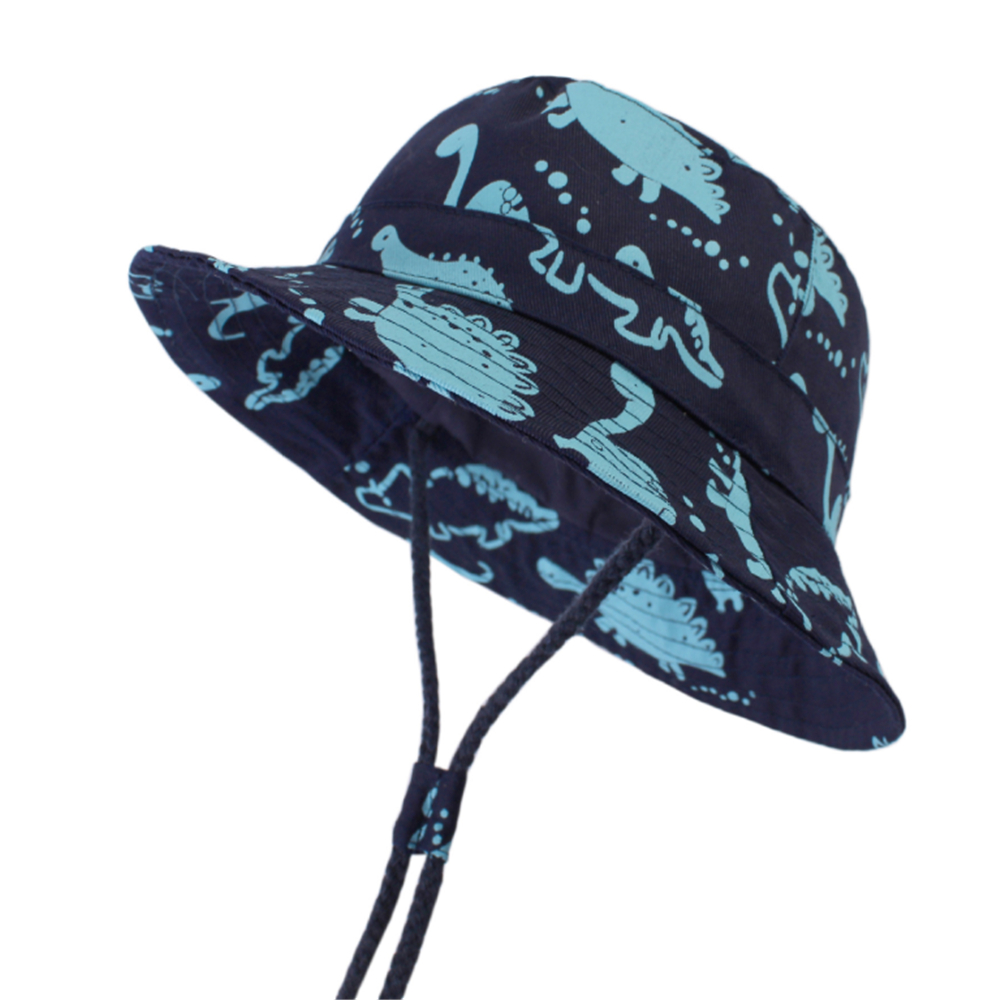 baby bucket hat with chin strap