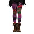 thumbnail image 5 of Leggings For women Mummy Skull Print 4-Way Stretch Casual Fashion Tummy Control Leggings, 5 of 6