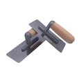 TUMALL Drywall Trowels Wood Handle Normal Polish Plaster Finishing