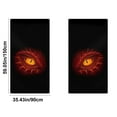 thumbnail image 3 of Yika Halloween Decorations Piece Halloween Scary Window Stickers Lizard Eye Eye Owl Eye Curtains Bedroom Living Room Curtains Halloween Decoration, 3 of 6