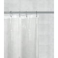 thumbnail image 6 of Better Homes & Gardens Extra Long Clear Heavyweight PEVA Shower Liner and 2 Adhesive Clips, 70"x78", 6 of 6