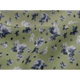 thumbnail image 5 of oneOone Viscose Jersey Dusty Green Fabric Florals Sewing Fabric By The Yard Printed Diy Clothing Sewing Supplies 60 Inch Wide, 5 of 7