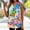 Green, variant on ZGRBOU Plus Size Floral Print Tank Tops for Women Summer Sleeveless V Neck T-Shirts Fashion Casual Loose Fit Tunics Shirts