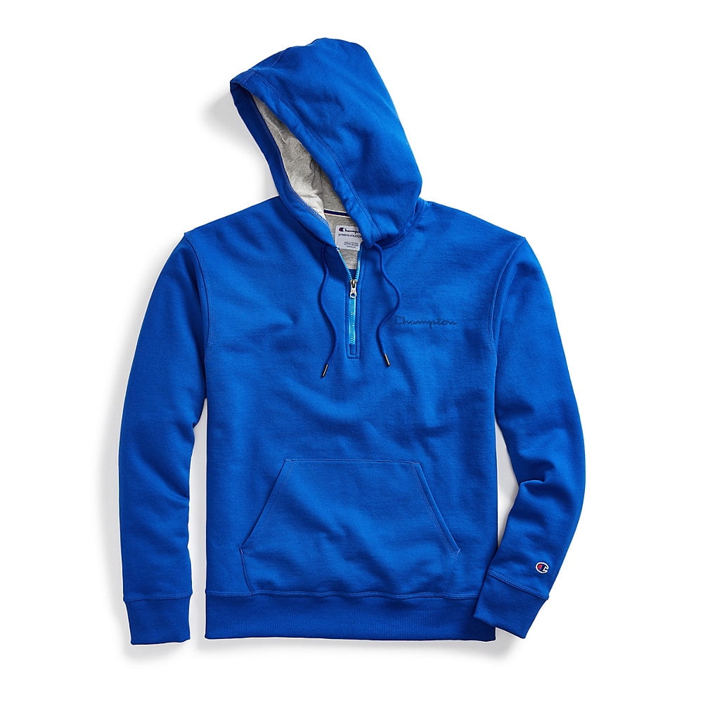 champion men's powerblend fleece pullover sweatshirt