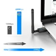 thumbnail image 5 of EDUP 600 Mbps USB WiFi Bluetooth 4.2 Adapter Dual Band 2.4GHz/5GHz Wireless Network Adapter with 2dBi Antenna, 5 of 7