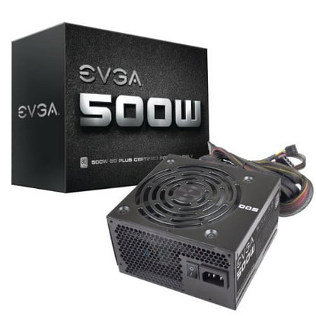 EVGA 500 W1 80+ 500W Continuous Power 3 Year Warranty Power Supply