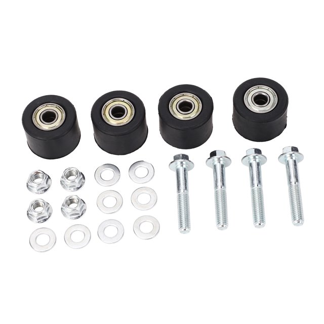 Rodillos De Cadena ATV, Juego De Guía De Rodillos De Cadena De Alto Rendimiento De Acero Con Rodamientos Para YFZ 350 Banshee