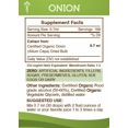 thumbnail image 2 of Onion Tincture Alcohol Extract, Organic Onion (Allium Cepa) Dried Bulb 4 oz, 2 of 7