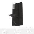 thumbnail image 6 of Hunter - Perch Point 1-light Noble Bronze, Small Sconce Light, Dimmable, Casual Style, for Bedrooms, Kitchens, Dining, Living Rooms - 19420, 6 of 6