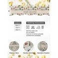 thumbnail image 4 of Christmas Mantel Scarf Fireplace Decorations for Living Room, Winter Watercolor Xmas Pine Trees on Linen Fireplace Mantel Scarf Cover Runner for Halloween/Thanksgiving/Christmas Decor 60"x17", 4 of 6