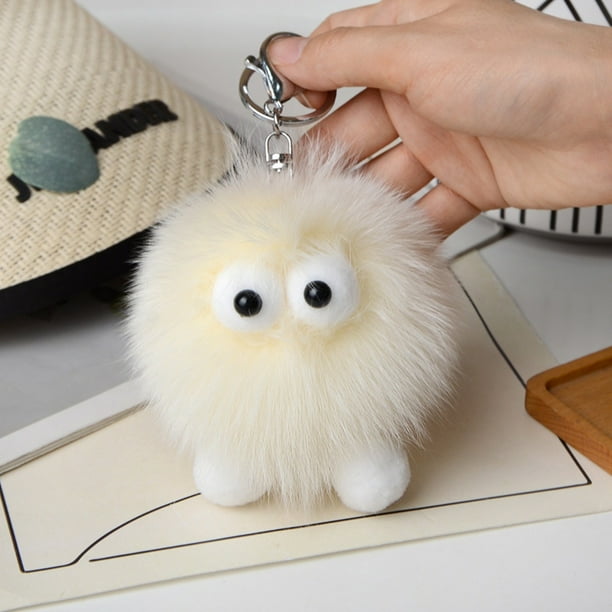 Mini Llavero Con Charm Para Coche Y Accesorio Para Bolso (Pompon De Moda)