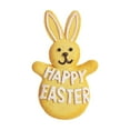 thumbnail image 2 of Kchsji Easter Gingerbread Bunny Resin Pendant 3.93"x2.36" Hanging Ornament for Tree Wreath Door Wall Holiday Party Spring Home Decoration Collectible Gift, 2 of 6
