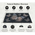 thumbnail image 6 of A1HC 18"x30" Rubber Pin Doormat for Indoor and Outdoor Entrance, Butterfly Design, Durable Non-Slip Entry Mat, 6 of 7