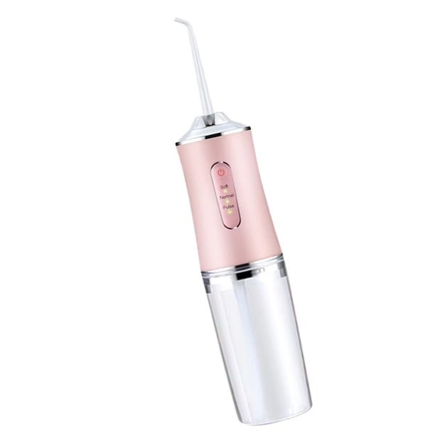 Irrigador Dental Eléctrico Con 4 Boquillas, Limpieza Eficiente, Modo Ajustable, Tamaña Portátil, Funcional de Memoria, DeSeño Recargable, Limpieza Profunda de Dientos y Placa,