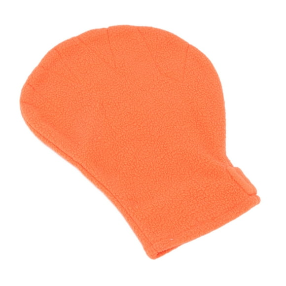 Small Animals Bonding Calming Glove, Sugar Glider Bonding Mitt Excellent Water Absorption Soft Plush  For Sugar Glider Orange