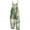 Green, variant on YunPes Girls Watercolor Jumpsuits Floral Printed Wide Leg Rompers Plus Size Lightweight Spaghetti Tie Strap Overalls