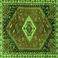 thumbnail image 1 of Ahgly Company Indoor Square Persian Green Traditional Area Rugs, 8' Square, 1 of 1
