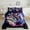 Purple, variant on Fox Print Bedding Comforter Sets 7pcs Woodland Wildlife Bed in a Bag Cartoon Animal Twin Bedding Sets Mystic Galaxy Nebula Comforter Set Rainbow Butterfly Bedding Sets & Collections