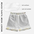 thumbnail image 3 of FORMRS Boys Swim Trunks Quick Dry Mesh Lining Beach Boardshorts, Sizes XS-XL, Watercolor Wildflowers, 3 of 7