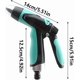 thumbnail image 3 of Pulverizador ajustable para manguera de jardín, lanza de riego de alta presión portátil | Pistola pulverizadora ergonómica con múltiples modos de pulverización, 3 of 7