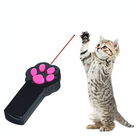 Laser Cat Toys, Pet Cat Dog Catch The LED Light Pointer Interactive Toys Scratching Training Tool Red Pot Exercise Chaser