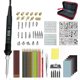thumbnail image 2 of 80W Digital Soldering Iron Carving Pyrography Tool Wood Burning Embossing Soldering Pen Set Temperature Adjustable, 2 of 5