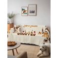 thumbnail image 6 of Giraffe Sofa Covers for 2-3 Cushion Couch L-Shaped Sectional, Red Love Heart Animals Plaid Washable Sofa Covers Slipcover for Living Room Furniture, Couch Cover Blanket 71"x134", 6 of 9