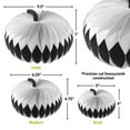 thumbnail image 2 of Briarwood Lane Multipack S-M-L Black and White Honeycomb Paper Decor (3-pack), 2 of 4