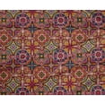 thumbnail image 4 of oneOone Polyester Lycra Fabric Floral & Geometric Ethnic Printed Craft Fabric BTY 56 Inch Wide, 4 of 4