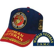 USMC Woman Veteran Cap