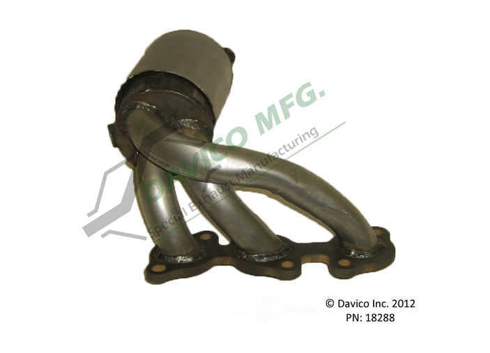 Davico Mfg 18288 Direct-Fit Catalytic Converter - Manifold