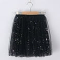 thumbnail image 5 of MIASHUI Girls Ballet Skirt for Dance Recital Party Performance with Star Sequin Design Black,8-9 Years, 5 of 5