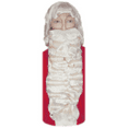 thumbnail image 2 of Santa Claus White Long Wavy Wig Beard Adult Size Facial Hair Costume Accessory, 2 of 2
