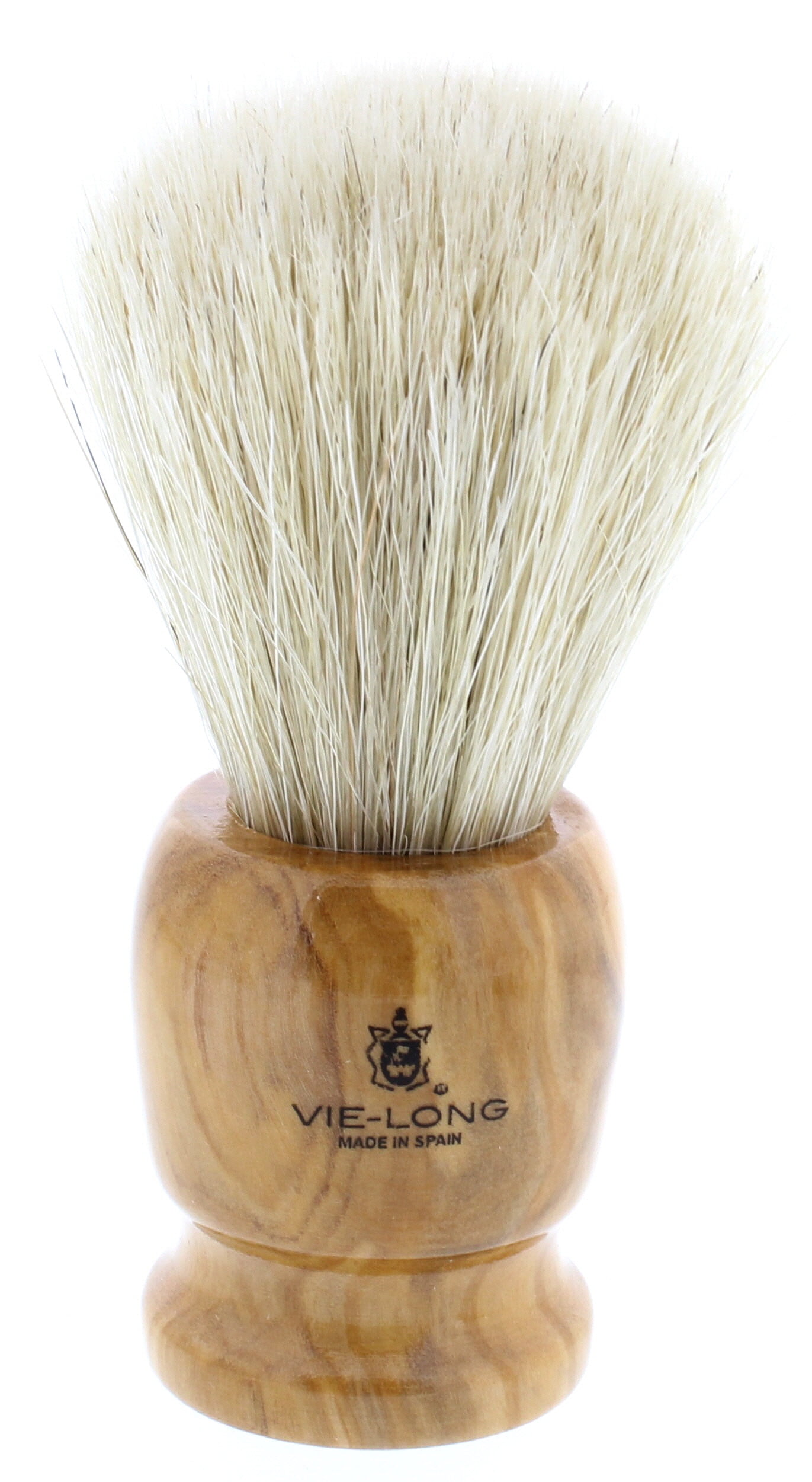 VieLong 13070 Horse Hair Shaving Brush, Wood Handle