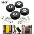 thumbnail image 4 of 4 Pcs Roues de Bagages Remplacement Roues de Valise Réparation de Patins à Roulettes, 4 of 8