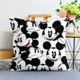 thumbnail image 5 of Funda de almohada de Mickey Mouse de Disney para sala de estar, sofá, oficina, funda de cojín súper suave, decoración para el hogar, dormitorio y habitación, regalo para niños, 5 of 5