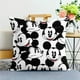 thumbnail image 5 of Funda de almohada de Mickey Mouse de Disney para sala de estar, sofá, oficina, funda de cojín súper suave, decoración para el hogar, dormitorio y habitación, regalo para niños, 5 of 5