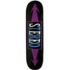 STEREO Skateboard Deck ARROWS BLACK/PURPLE 7.75