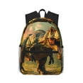thumbnail image 1 of Easygdp Realistic Style Forest Dinosaur Mochila Casual para Portátil, Mochila para Escuela, Viajes, Negocios, 1 of 6