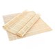 thumbnail image 1 of Fabricación de sushi, rollo de sushi de 2 piezas, conductor de sushi, esterilla de sushi, esterilla de bambú natural para rollos de sushi, herramienta para hacer sushi, rollo de sushi, 1 of 5