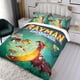 thumbnail image 3 of Rayman Legends Conjunto de sábanas temático, trío de piezas, cómodo y amigable con la piel, diseño único, regalo de decoración para el hogar para familiares, amigos y fans, 90 cm * 190 cm, 3 of 6